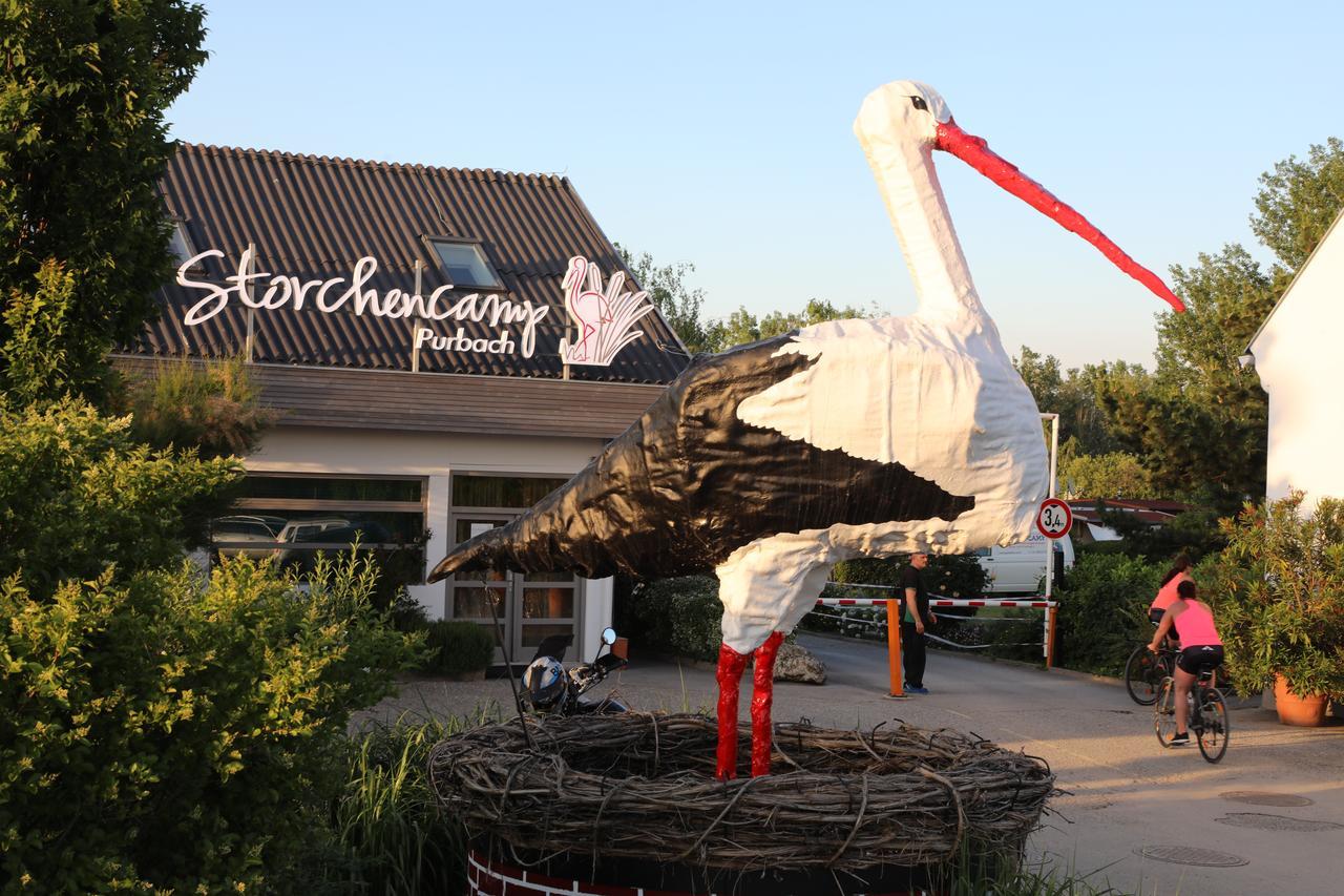 Storchencamp Gaestehaus Purbach Feketeváros Kültér fotó